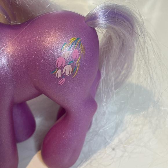 👀2 for $15- Vintage My Little Pony (MLP) G3 Wisteria pony - Picture 2 of 5